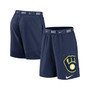 Men's Navy Milwaukee Brewers Bold Express Performance Shorts