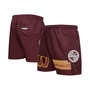 Men's Burgundy Washington Commanders Woven Shorts