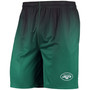 Men's Green, Black New York Jets Pixel Gradient Training Shorts