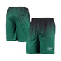 Men's Green, Black New York Jets Pixel Gradient Training Shorts
