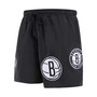 Men's Black Brooklyn Nets Classics Woven Shorts