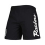 Men's Black Las Vegas Raiders Team Essentials Nylon Shorts