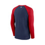 Men's Navy St. Louis Cardinals Authentic Collection Game Raglan Performance Long Sleeve T-shirt