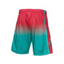 Men's Pink and Teal San Antonio Spurs 1998/99 Hardwood Classics Fadeaway Reload 3.0 Swingman Shorts
