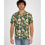 Men's Tropical-Print Regular-Fit Short-Sleeve Shirt, Created for Macy's
