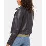 Leather Moto Jacket, Regular & Petite Sizes