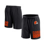 Men's Branded Black Cleveland Browns Clincher Shorts