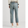 Women's Patchwork Relaxed Tapered Jeans