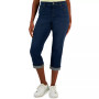 Women's Curvy Cuffed Capri Jeans, Created for Macy's