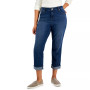Women's Curvy Cuffed Capri Jeans, Created for Macy's