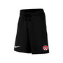 Men's Black Canada Soccer Club Fleece Shorts