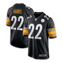 Men's Najee Harris Black Pittsburgh Steelers 2021 Draft First Round Pick Game Jersey