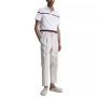 Men's Cotton Global Stripe Monotype Regular Fit Polo