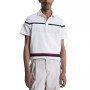 Men's Cotton Global Stripe Monotype Regular Fit Polo