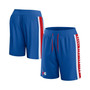 Men's Branded Royal Philadelphia 76ers Big and Tall Referee Iconic Mesh Shorts