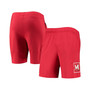 Men's Red Maryland Terrapins Mesh Raid Performance Shorts