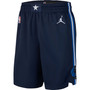 Brand Men's Navy/Royal Dallas Mavericks 2020/21 Association Edition Performance Swingman Shorts