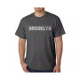 Mens Word Art T-Shirt - Brooklyn Neighborhoods