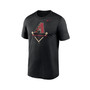 Men's Black Arizona Diamondbacks Icon Legend Performance T-shirt