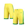 Men's Yellow Oregon Ducks Replica Performance Basketball Shorts