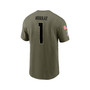 Men's Kyler Murray Olive Arizona Cardinals 2022 Salute To Service Name and Number T-shirt