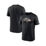 Men's Black Baltimore Ravens Legend Logo Performance T-shirt