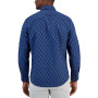 Men's Mode Geometric Print Long-Sleeve Shirt, Created for Macy's