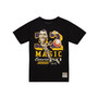 Men's Magic Johnson Black Los Angeles Lakers Hardwood Classics Caricature T-shirtMen's Mitchell & Ness Magic Johnson Black Los Angeles Lakers Hardwood Classics Caricature T-shirt