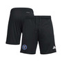 Men's Black New York City FC 2023 On-Field AEROREADY Training Shorts