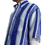 Men's Hand-Painted Stripe Shirt