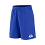 Men's Royal Los Angeles Rams Stretch Woven Shorts