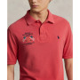 Men's Classic-Fit Embroidered Mesh Polo Shirt