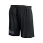 Men's Branded Black Miami Marlins Clincher Mesh Shorts