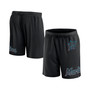 Men's Branded Black Miami Marlins Clincher Mesh Shorts