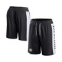 Men's Branded Black Brooklyn Nets Referee Iconic Mesh Shorts