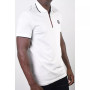 Men's Basic Short Sleeve Stripe Polo