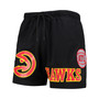 Men's Black Atlanta Hawks Mesh Capsule Shorts