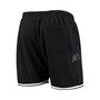Men's Black Miami Marlins Logo Mesh Shorts