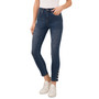 Women's Imitation-Pearl-Trim High-Rise Skinny Jeans