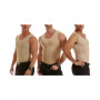 Insta Slim Men's 3 Pack Compression Muscle Tank T-Shirts