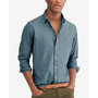 Men's Long Sleeve Classic-Fit Chambray Shirt