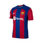 Men's Royal Barcelona 2023/24 Home Authentic Jersey
