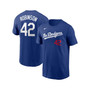 Men's Jackie Robinson Royal Los Angeles Dodgers City Connect Name and Number T-shirt