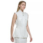 Women's Cinched-Waist Zip-Front Top