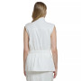Women's Cinched-Waist Zip-Front Top