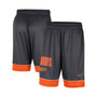 Men's Charcoal, Orange Oklahoma State Cowboys Fast Break Shorts