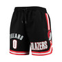 Men's Damian Lillard Black Portland Trail Blazers Team Player Shorts
