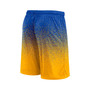 Men's Branded Royal, Gold Los Angeles Rams Ombre Shorts