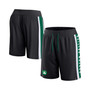 Men's Branded Black, Kelly Green Boston Celtics Referee Iconic Mesh Shorts