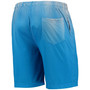 Men's Blue and Silver Detroit Lions Pixel Gradient Training Shorts
